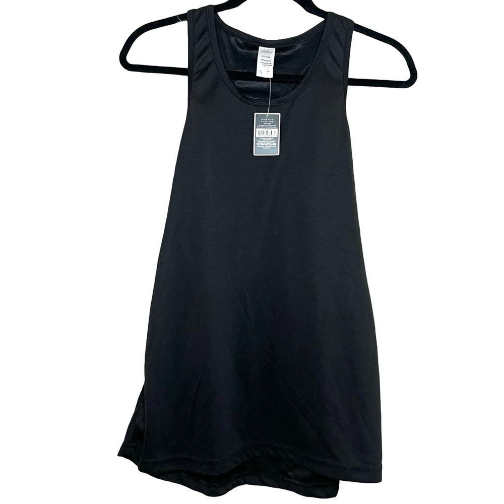 Black Racerback Athletic Top